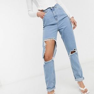 ASOS Tall high rise mom jeans